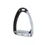 Tech Venice Flat Evo Safety Stirrups-Black/Titanium